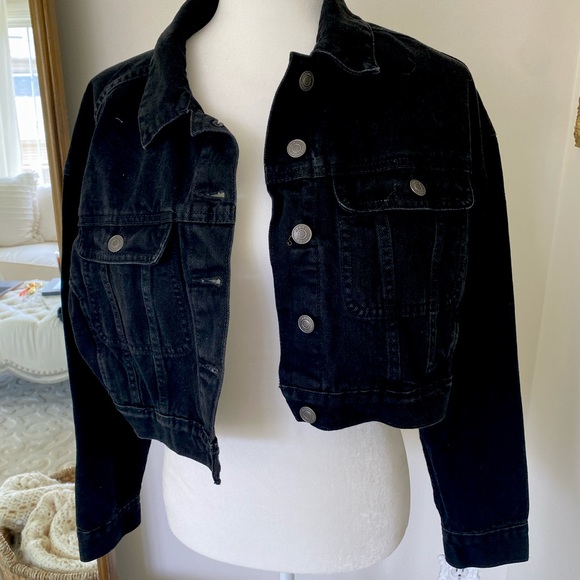 ASOS Jackets & Blazers - ASOS cropped Jean jacket